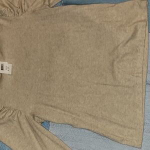 Stylish Gray Long Sleeve Top